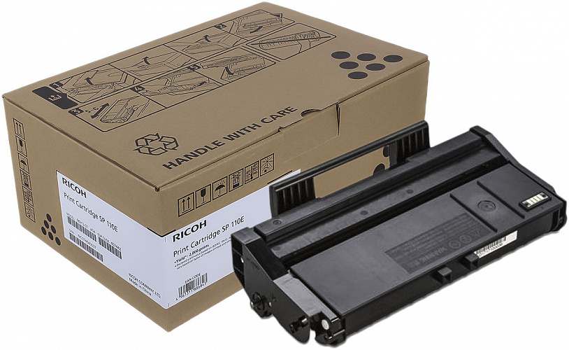 заправка картриджа ricoh type sp110e (407442)