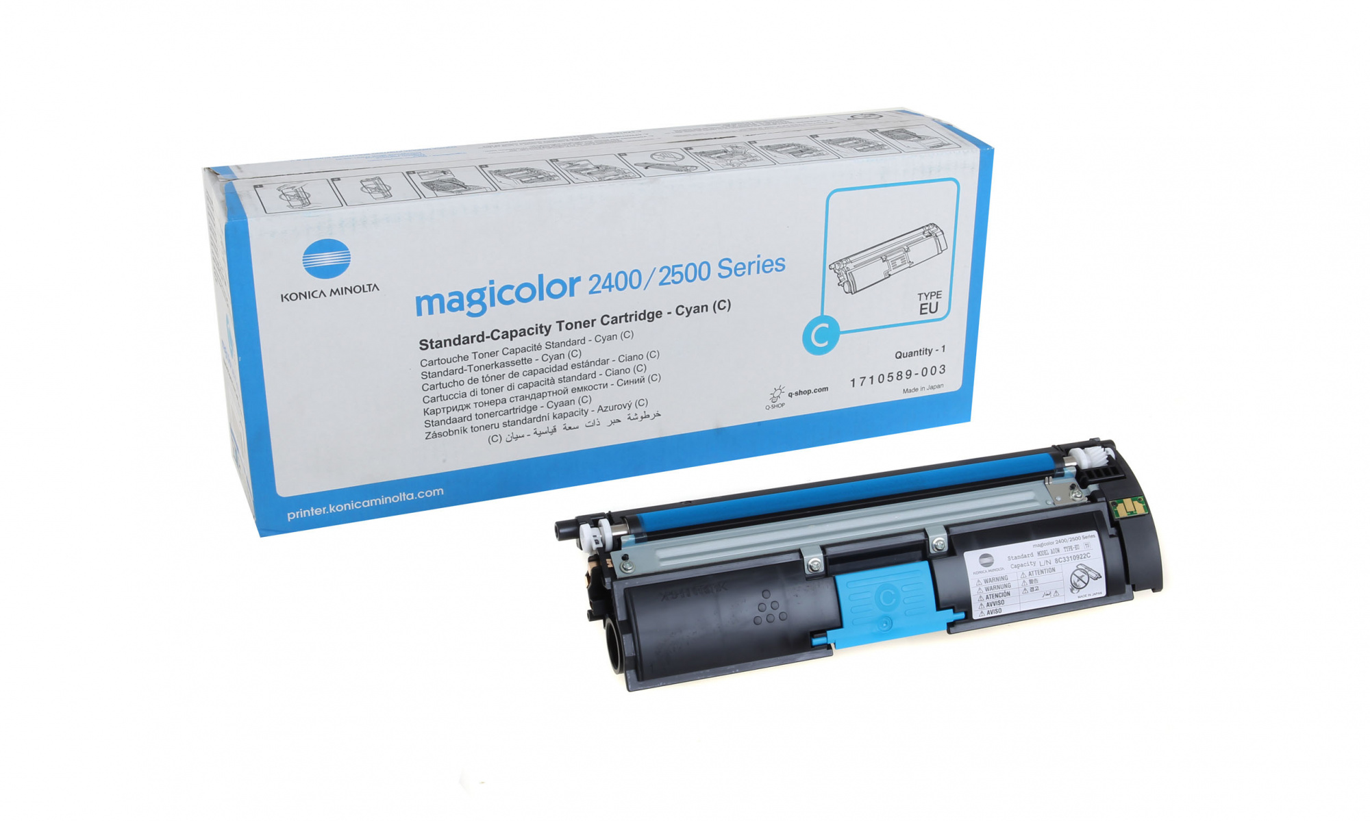 заправка картриджа konica minolta a00w331