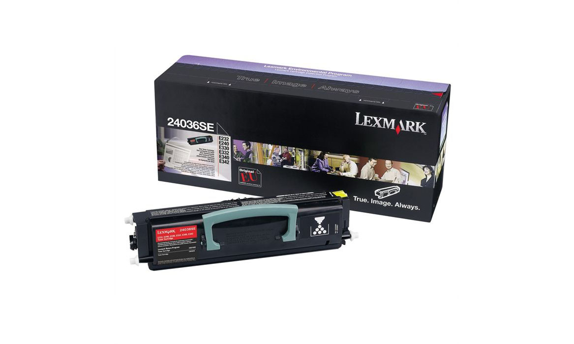 заправка картриджа lexmark 24036se