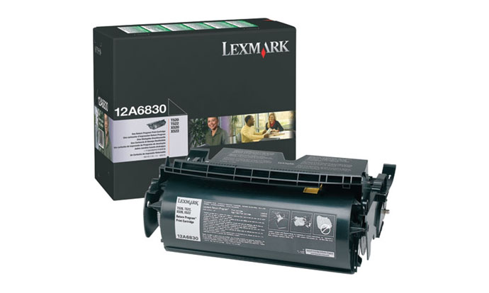 заправка картриджа lexmark 12a6830