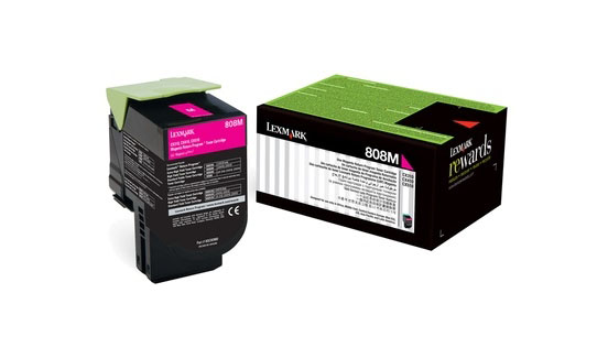 картридж lexmark 808m (80c80m0)