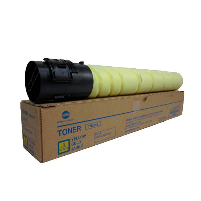 заправка картриджа konica minolta tn324y (a8da250)