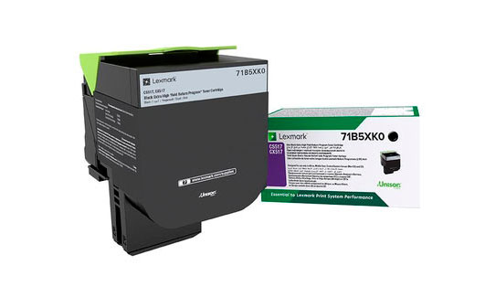 заправка картриджа lexmark 71b5xk0