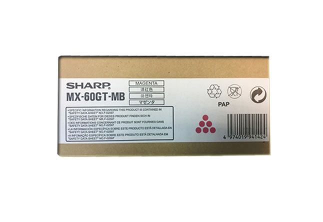 заправка картриджа sharp mx-60gtmb (mx60gtmb)