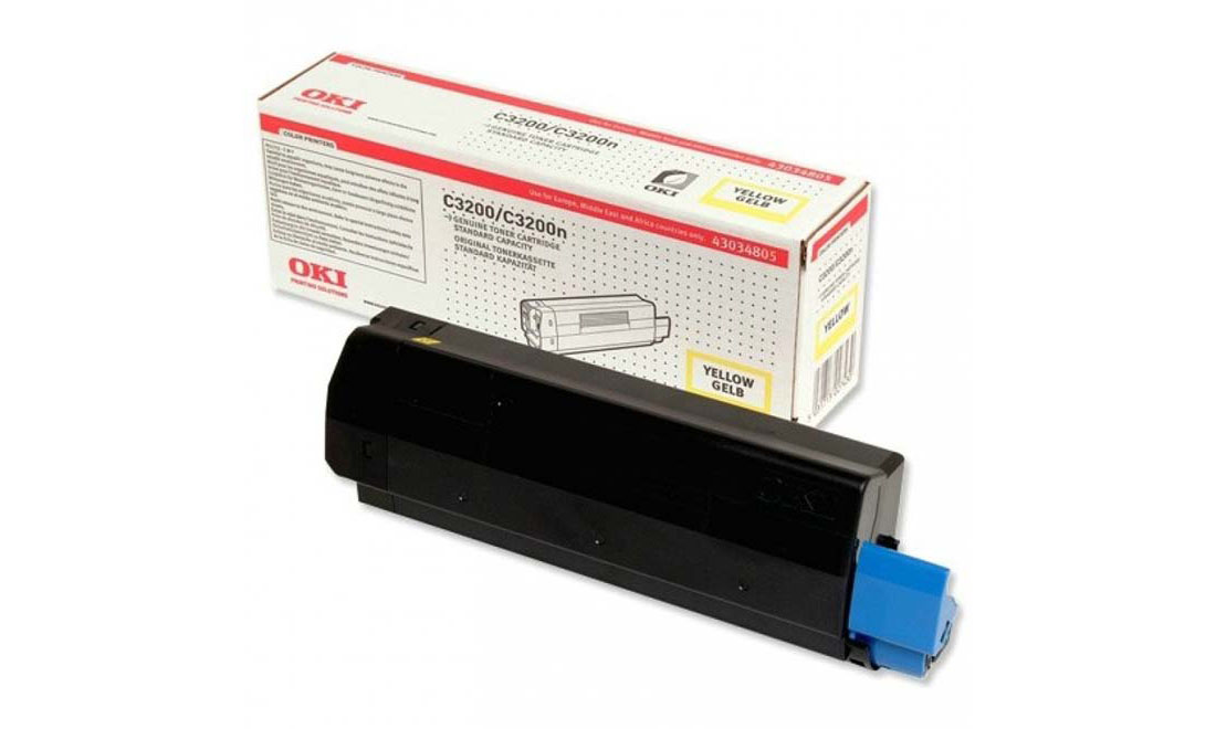 заправка картриджа oki 43034805