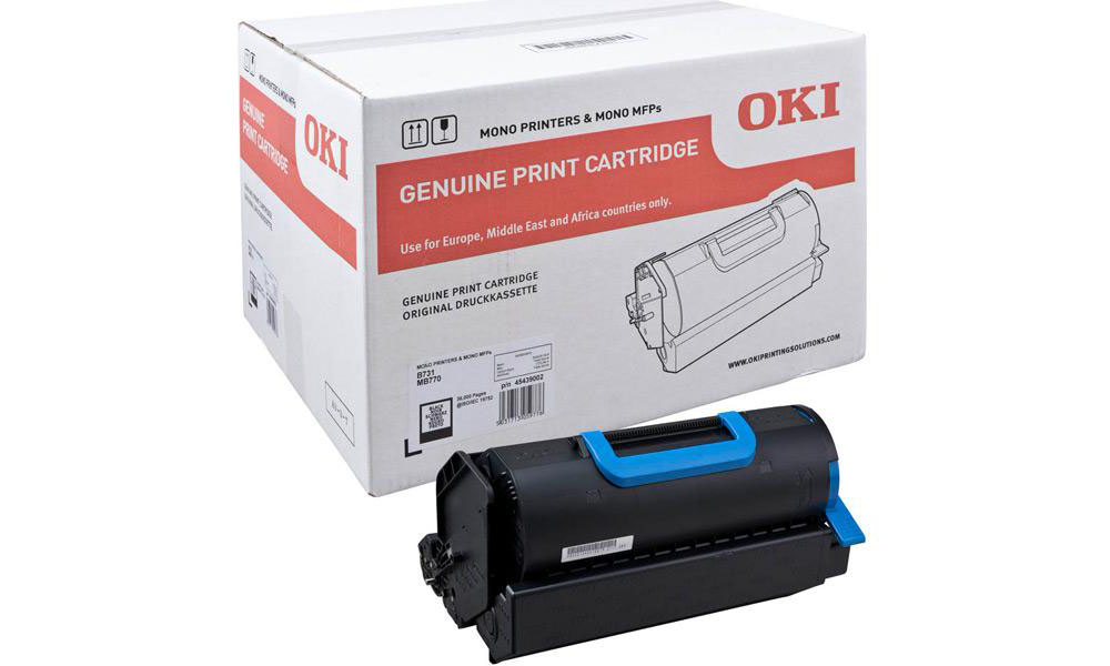 заправка картриджа oki 45439002