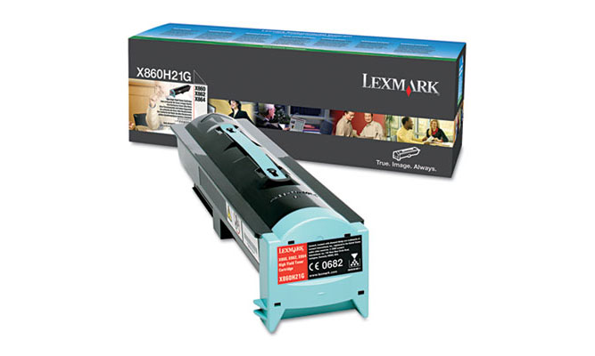 заправка картриджа lexmark x860h21g