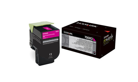 заправка картриджа lexmark 708x3 (70c0x30)