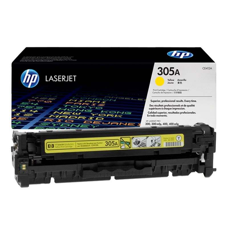 картридж hp 305a (ce412a)