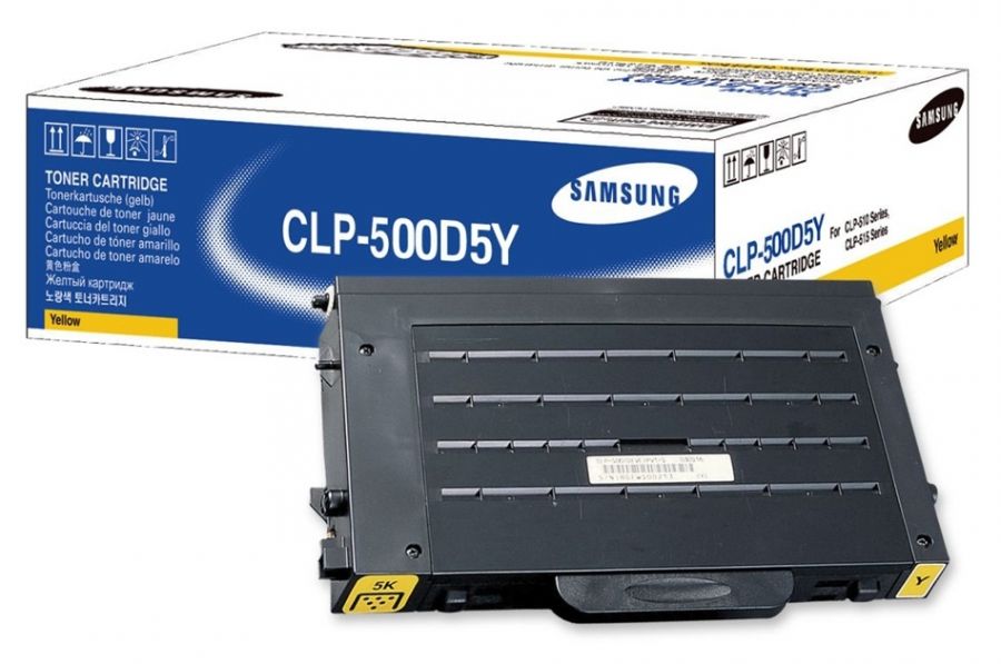 картридж samsung clp-500d5y