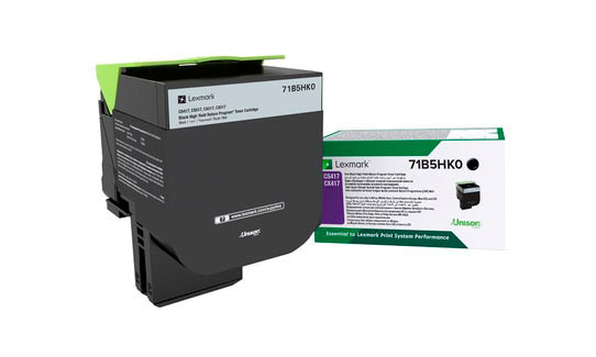 заправка картриджа lexmark 71b5hk0