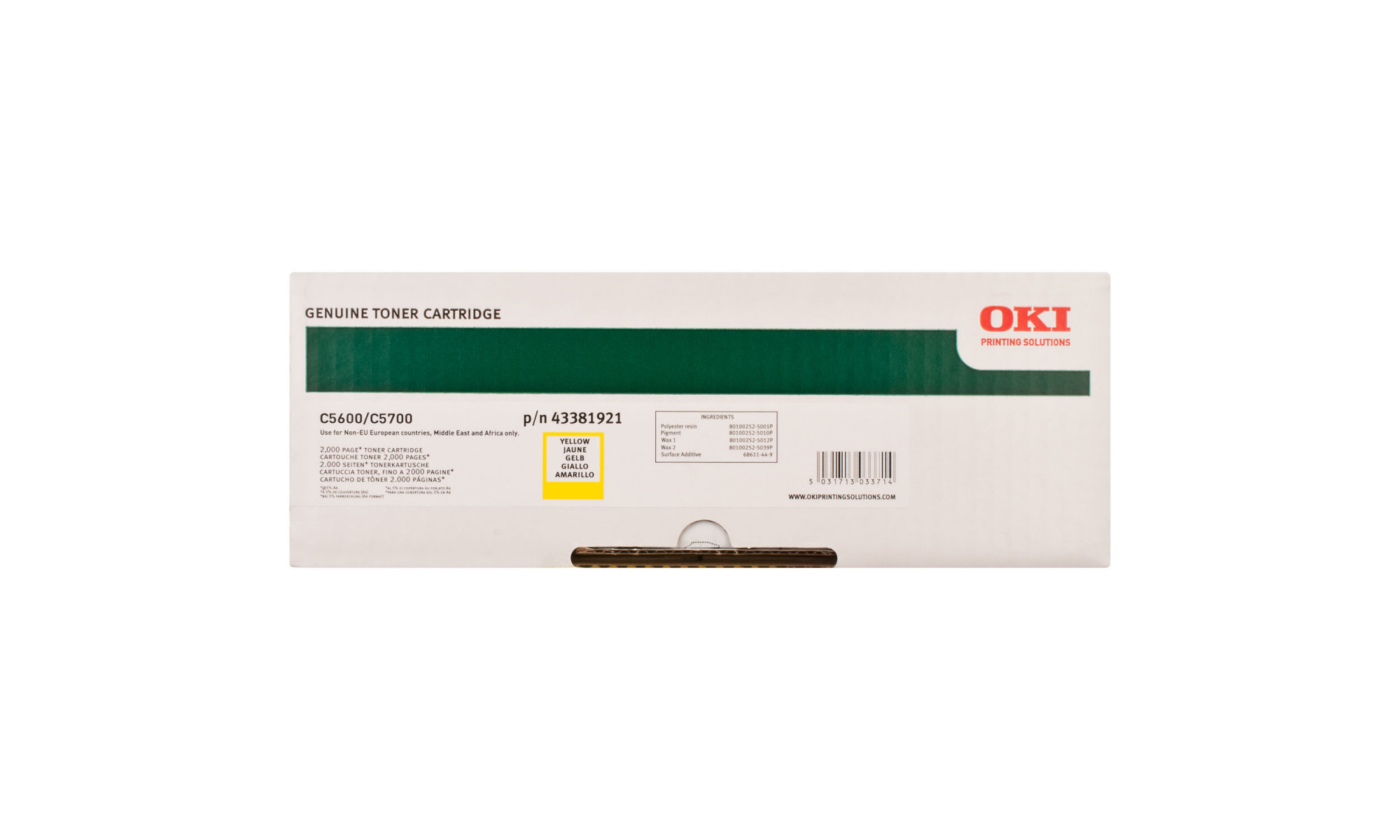 заправка картриджа oki 43381921