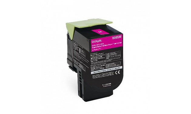 заправка картриджа lexmark 808sm (80c8sm0)