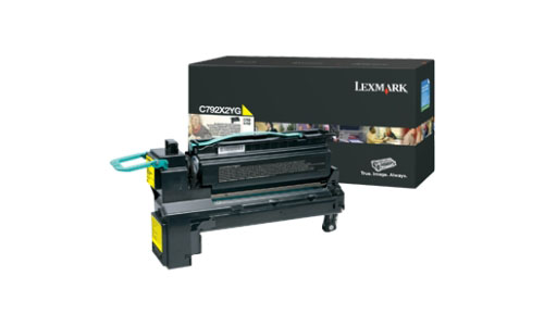 заправка картриджа lexmark c792x2yg