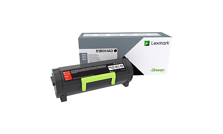 заправка картриджа lexmark 51b0ha0