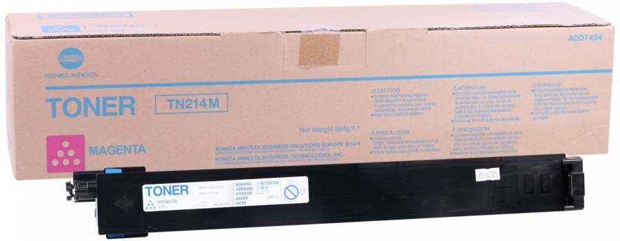 заправка картриджа konica minolta tn214m (a0d7354)