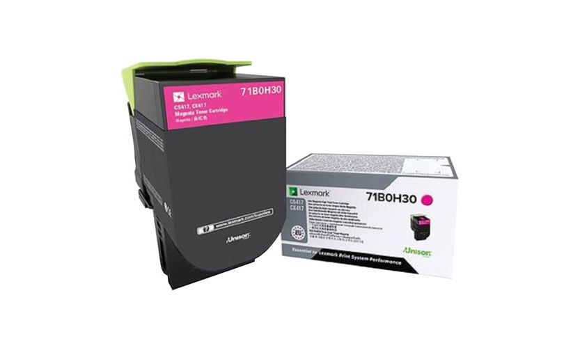 заправка картриджа lexmark 71b0h30