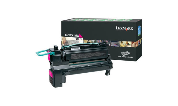 заправка картриджа lexmark c792x1mg