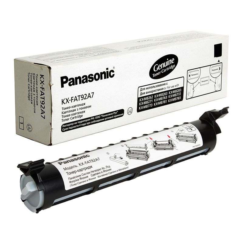 заправка картриджа panasonic kx-fat92a7