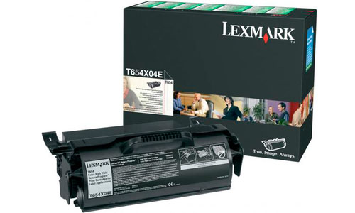заправка картриджа lexmark t654x04e