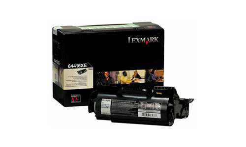 заправка картриджа lexmark 64416xe