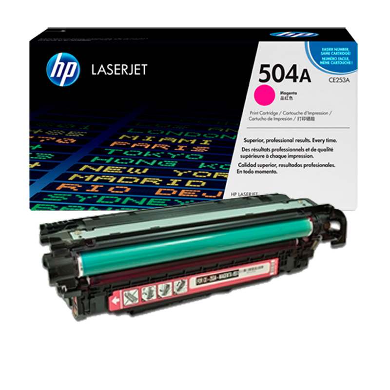 заправка картриджа hp 504a (ce253a)