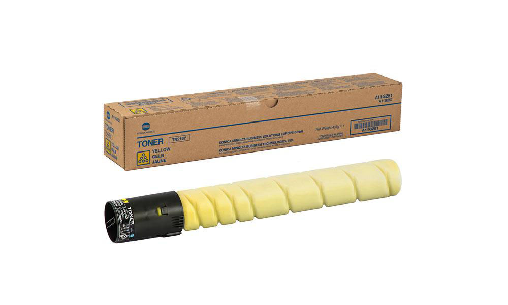 заправка картриджа konica minolta tn216y (a11g251)