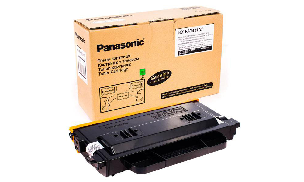 заправка картриджа panasonic kx-fat431a7