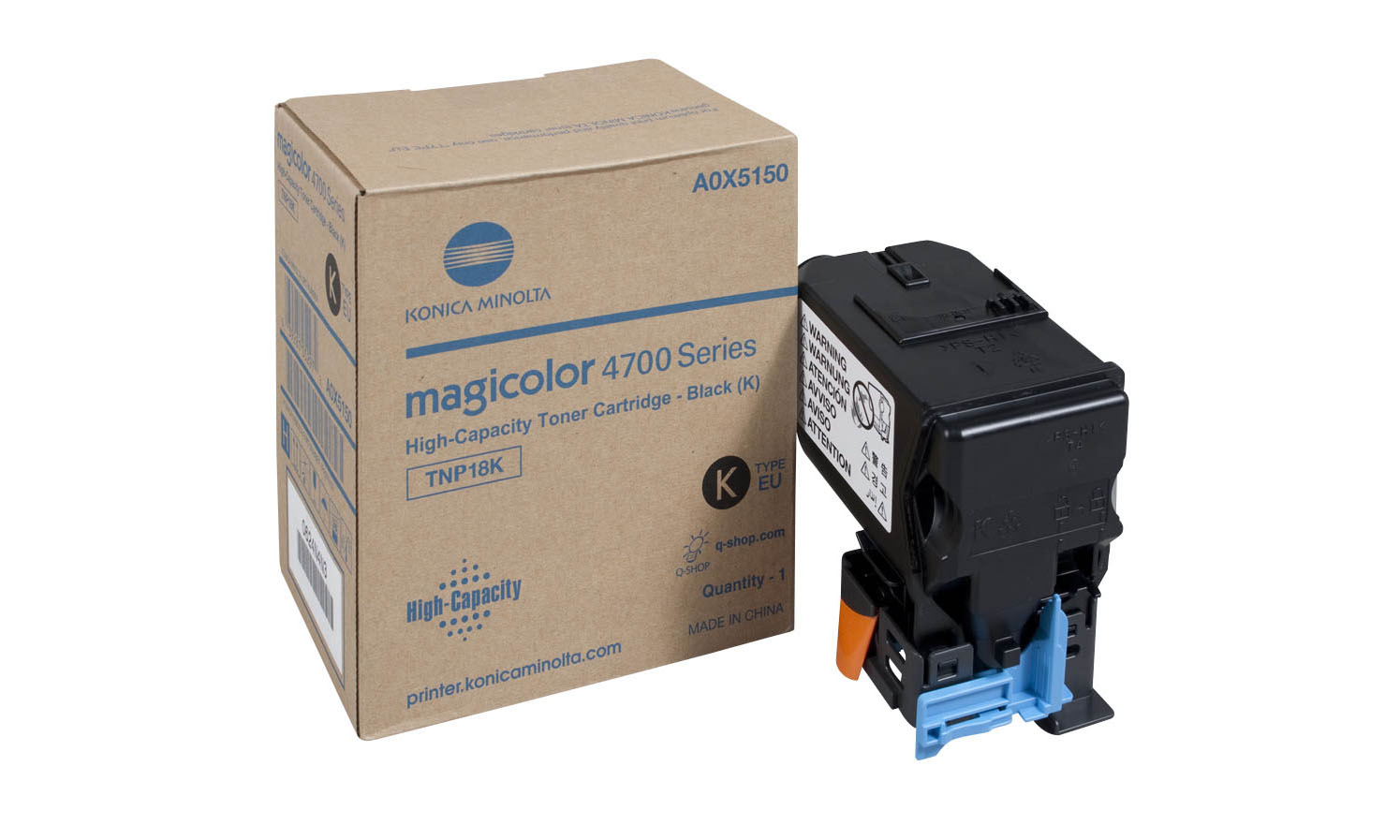 заправка картриджа konica minolta tnp18k (a0x5150)