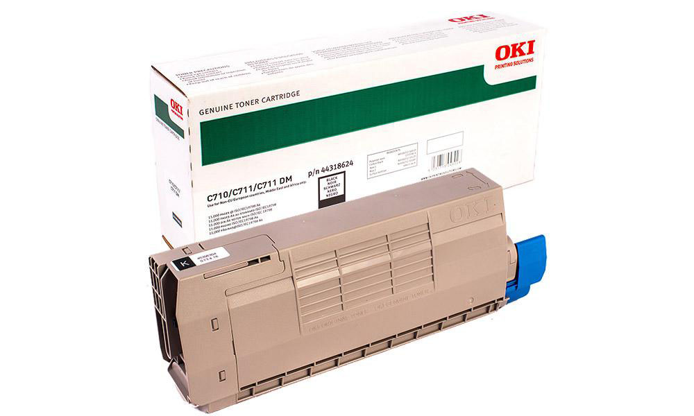 заправка картриджа oki 43866124