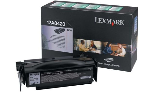 заправка картриджа lexmark 12a8420
