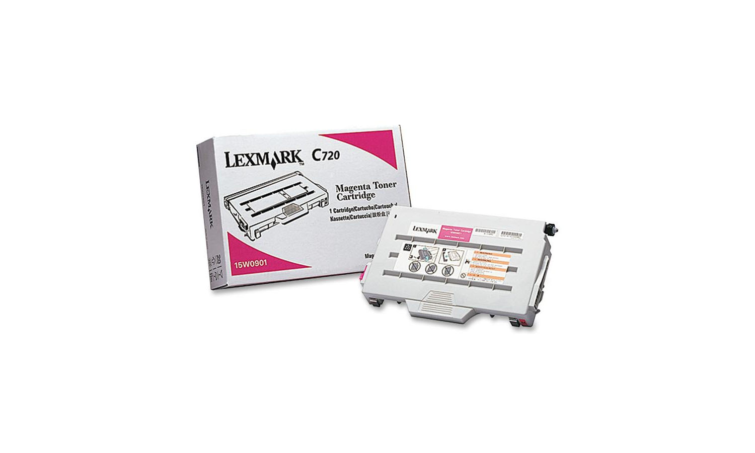 заправка картриджа lexmark 15w0901