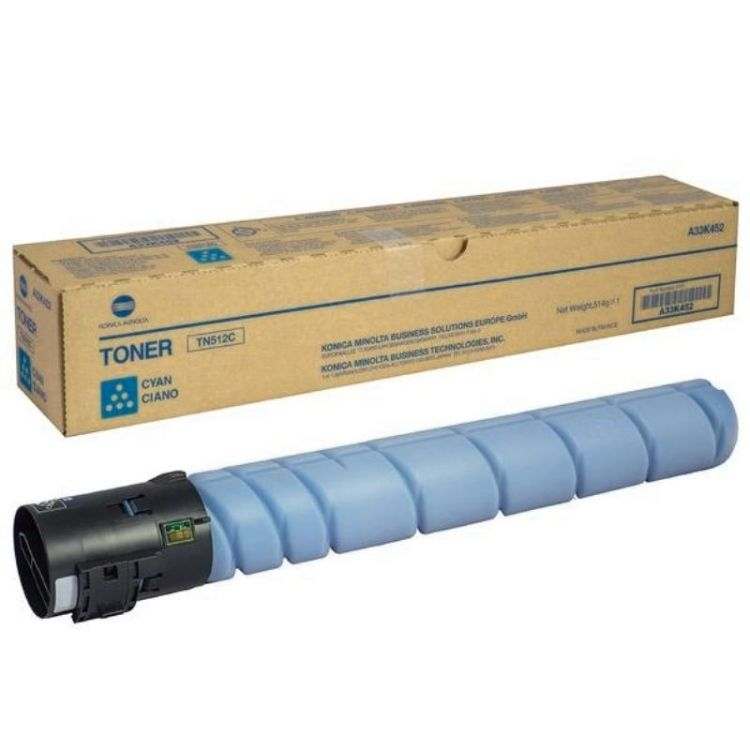 заправка картриджа konica minolta tn512c (a33k452)