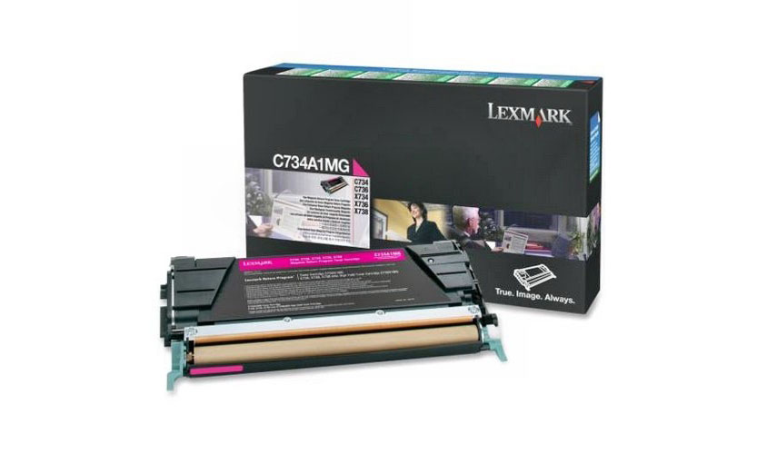 заправка картриджа lexmark c734a1mg