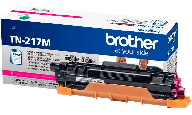 заправка картриджа brother tn-217m