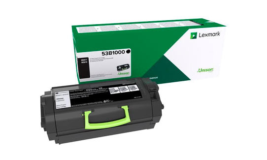 заправка картриджа lexmark 53b5000