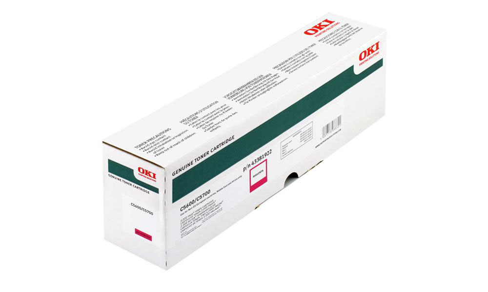 заправка картриджа oki 43381922