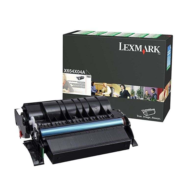 заправка картриджа lexmark x654x04e