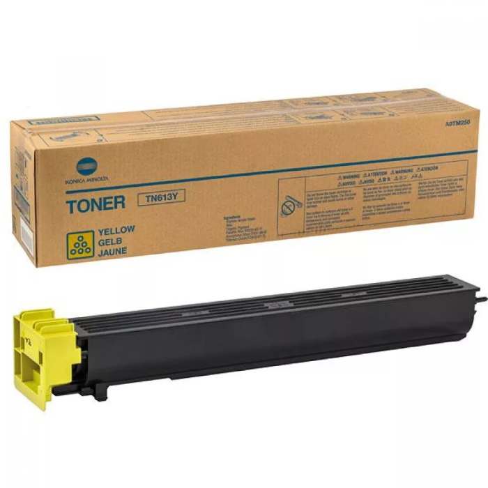 заправка картриджа konica minolta tn613y (a0tm250)