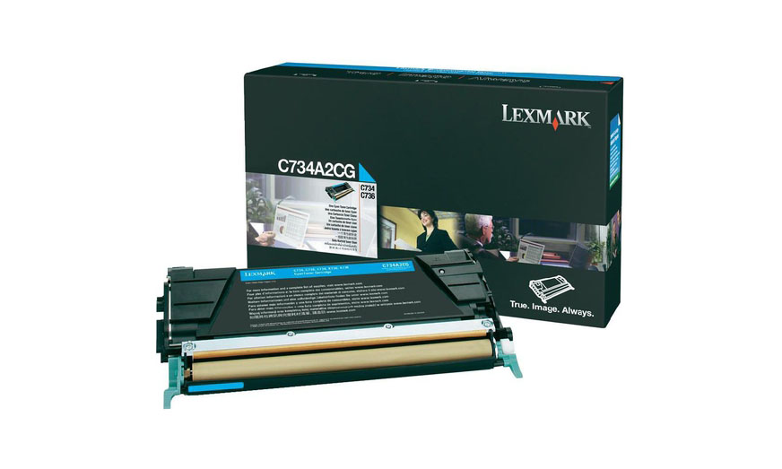 заправка картриджа lexmark c734a2cg