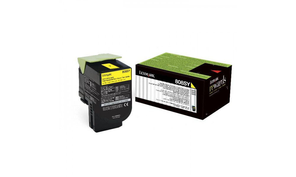 заправка картриджа lexmark 808sy (80c8sy0)