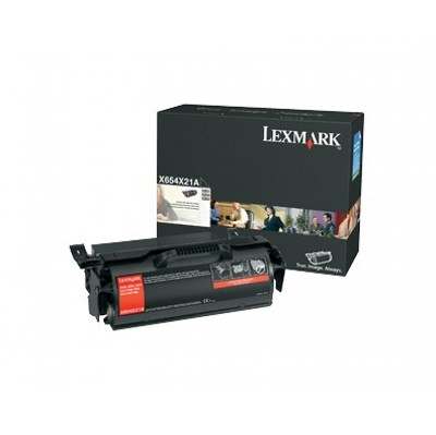 заправка картриджа lexmark x654x21e