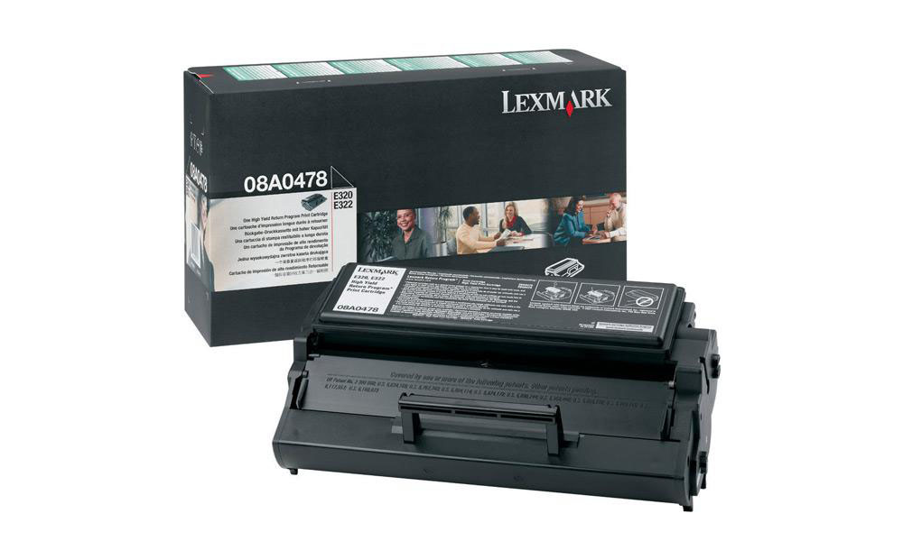 заправка картриджа lexmark 08a0478