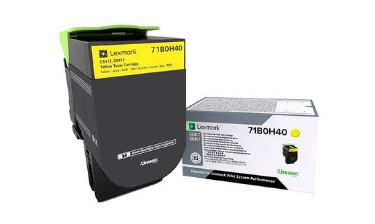 заправка картриджа lexmark 71b0h40