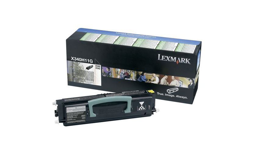 заправка картриджа lexmark x340h11g