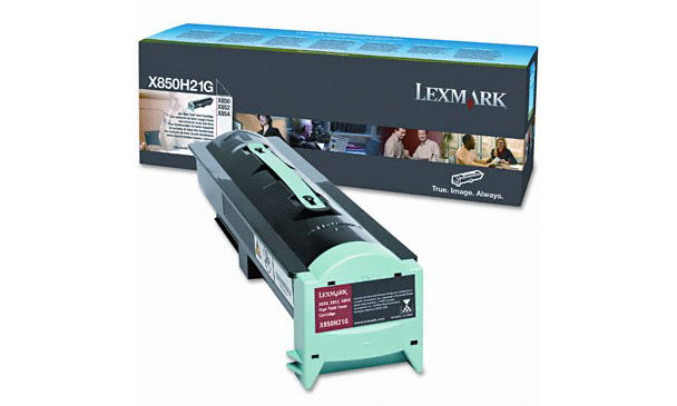 заправка картриджа lexmark x850h21g