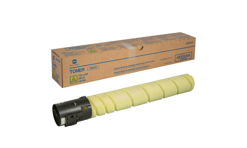 заправка картриджа konica minolta tn512y (a33k252)