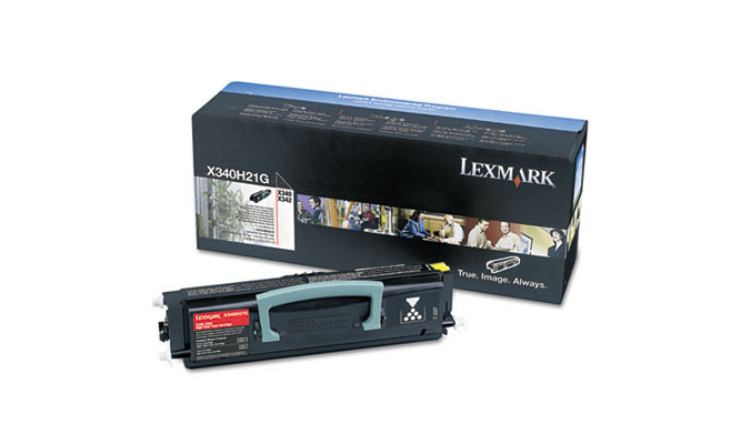 заправка картриджа lexmark x340h21g