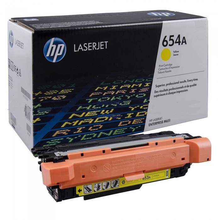 заправка картриджа hp 654a (cf332a)