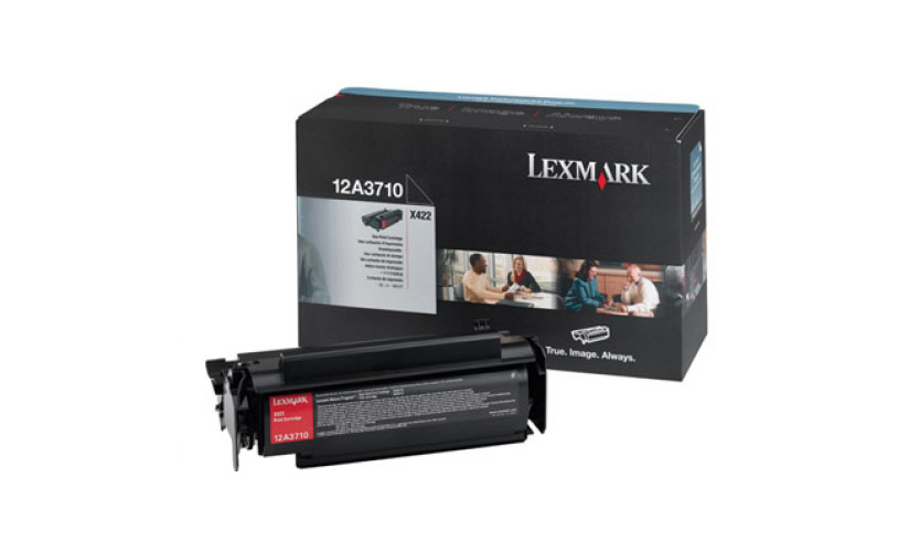 заправка картриджа lexmark 12a3710